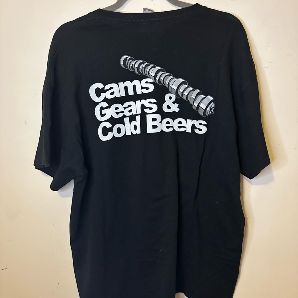 Black Graphic Cleetus McFarland Men's T-Shirt